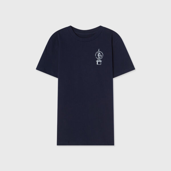 Engelbrekt t-shirt navy logo jr