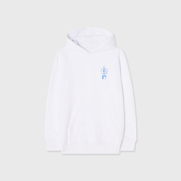 Engelbrekt hood vit logo jr