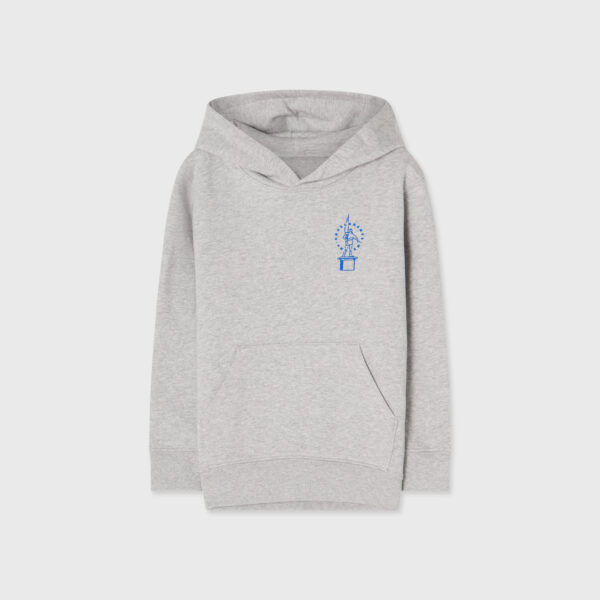 Engelbrekt hood grå logo jr