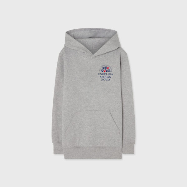 Engelska Novia hood grå liten logo jr