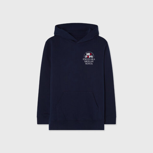 Engelska Novia hood navy liten logo jr