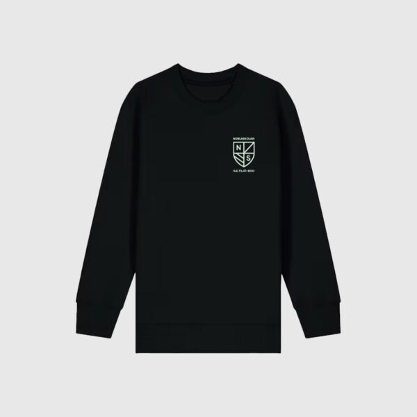 Nobla svart sweatshirt neon logo JR
