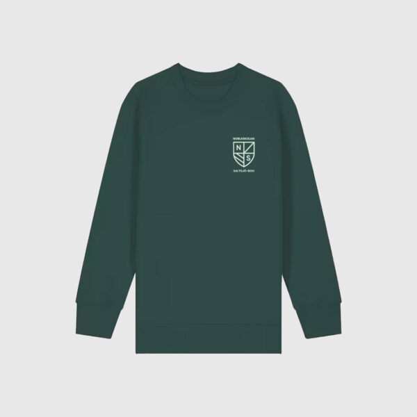 Nobla grön sweatshirt neon logo JR