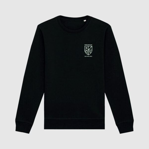Nobla svart sweatshirt neon logo