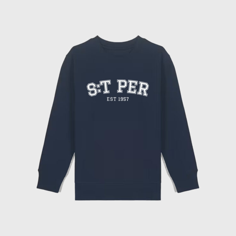 SWEATSHIRT S:T PER BLÅ JR