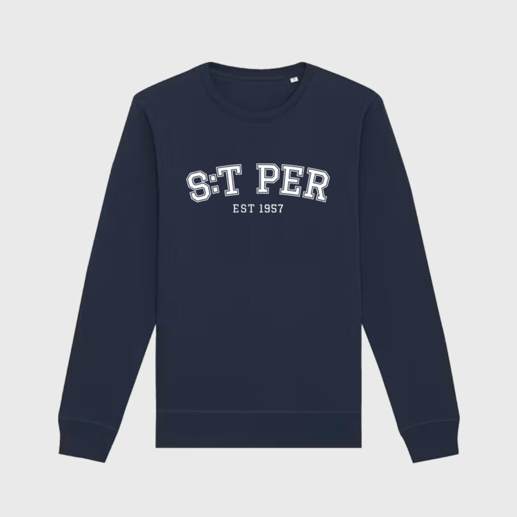SWEATSHIRT S:T PER BLÅ
