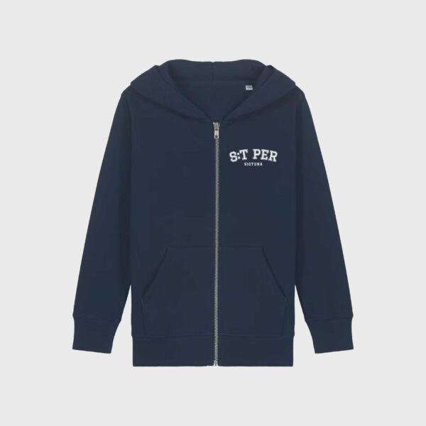 ZIP HOODIE S:T PER BLÅ JR