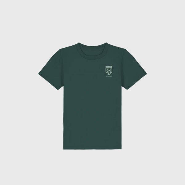 Noblaskolan grön t-shirt neon logo JR