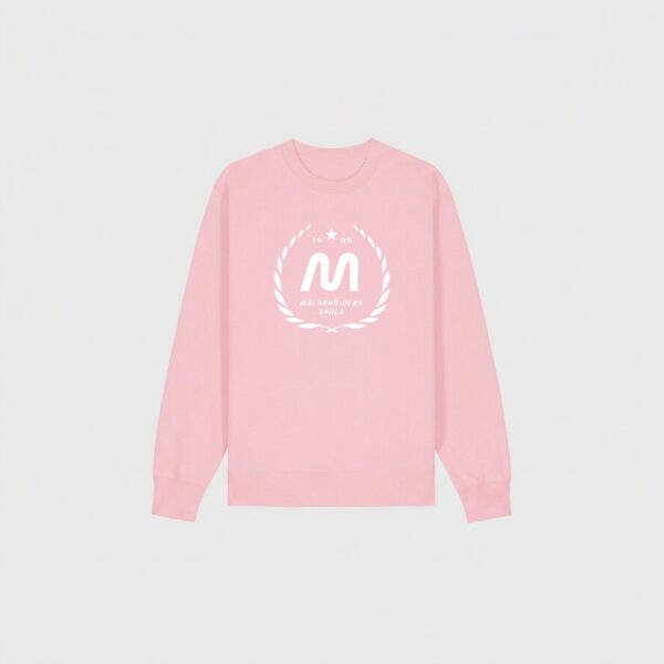 MÄLARHÖJDEN ROSA SWEATSHIRT JUNIOR LOGO
